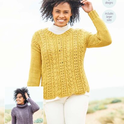 Women Jumpers in Stylecraft Softie - 9815 - Downloadable PDF