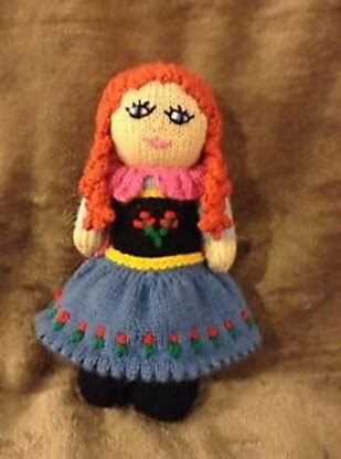 Frozen Anna inspired Doll