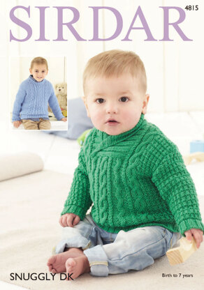 Sweaters in Sirdar Snuggly DK - 4815 - Downloadable PDF