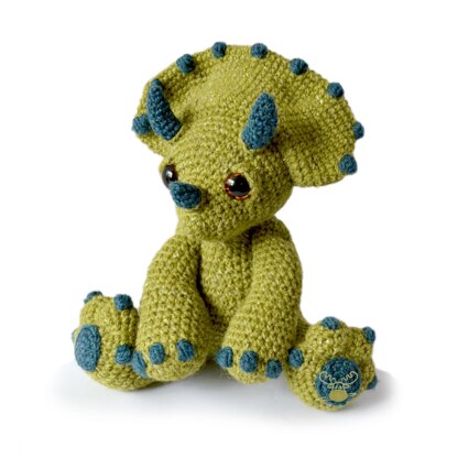 Amigurumi Triceratops - Chester