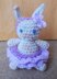 Amigurumi ballet bunny plushie crochet pattern