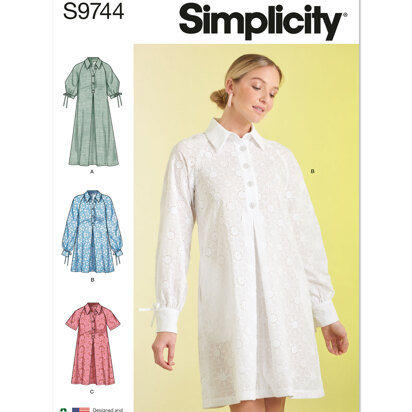 Simplicity Misses' Dresses S9744 - Sewing Pattern