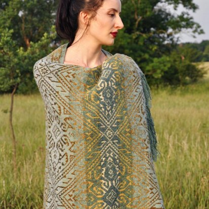 Highland Symphony Shawl - knitting pattern