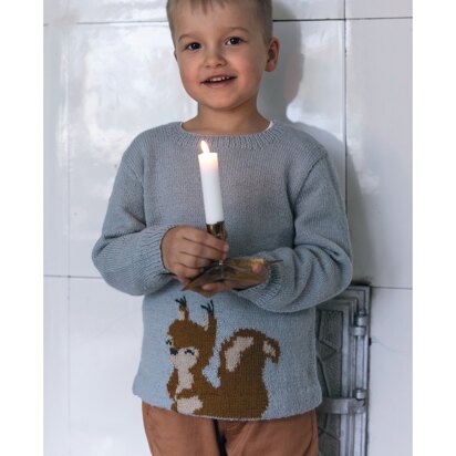 Squirel Sweater in Novita Venla - Downloadable PDF