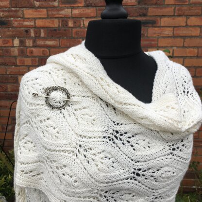 Ogee Lace Scarf or Wrap
