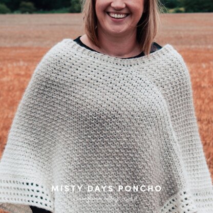 Misty Days Poncho