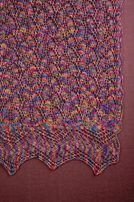 Wrapped in Color: 30 Shawls to Knit by Koigu