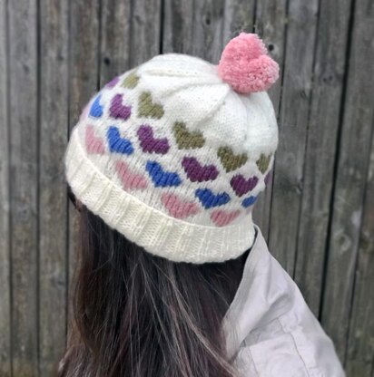 Hearts Around Beanie