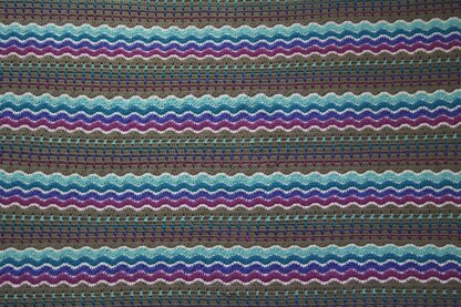 Whispering Waves Afghan