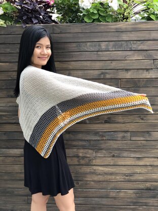 Breezy shawl