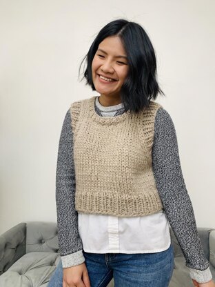 Knitted Sweater Vest