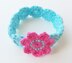 Scalloped Flower Headband