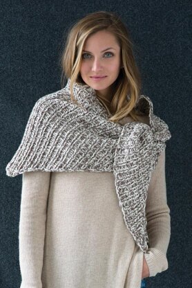 Windham Shawl in Berroco Cotolana - 375-6 - Downloadable PDF