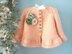 Knitting PATTERN Baby Jacket Garter Stitch Baby Girl Cardigan Scarlett
