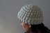 Bobble stitch short beanie