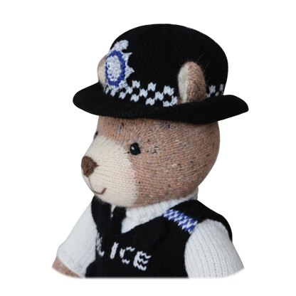 Police Officer (Knit a Teddy)