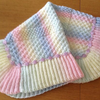 Rainbow Dust Baby Blanket