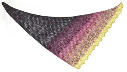 Berry Crumble Shawl