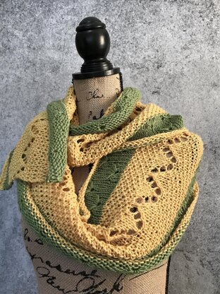 Dandelion Wine Knit Scarf