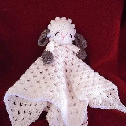 763 LITTLE LAMB BABY SNUGGLE BLANKET