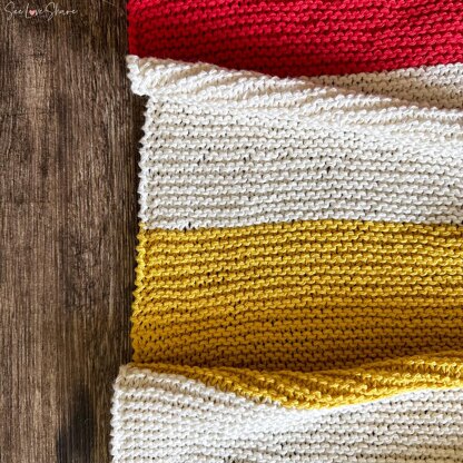 Hudson’s Simple Knit Throw Blanket – Beginner Friendly Pattern