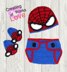 Comic Baby Diaper Cover Set