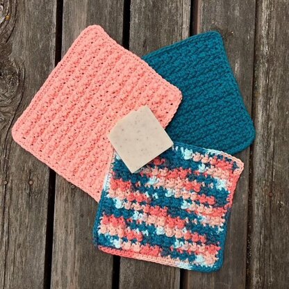 Cobblestone Washcloth Set