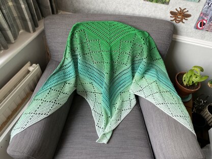 Diamond of the night shawl