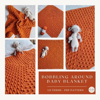 Bobbling Around Baby Blanket US Terms