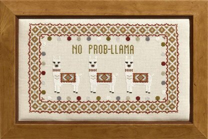 Historical Sampler Company No Prob-Llama Cross Stitch Kit - 100249