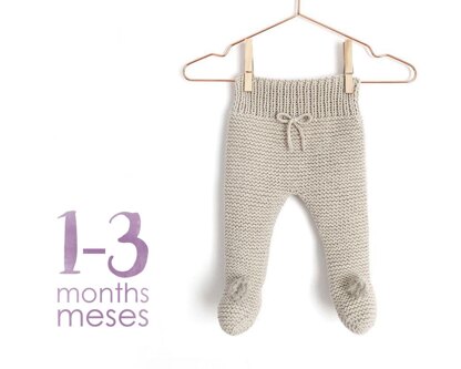 Size 1-3 months - NUR Knitted Leggings