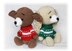 Christmas Puppies Dogs Crochet Pattern