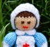 WWI Red Cross Nurse Doll Knitting Pattern - Toy Knitting Pattern