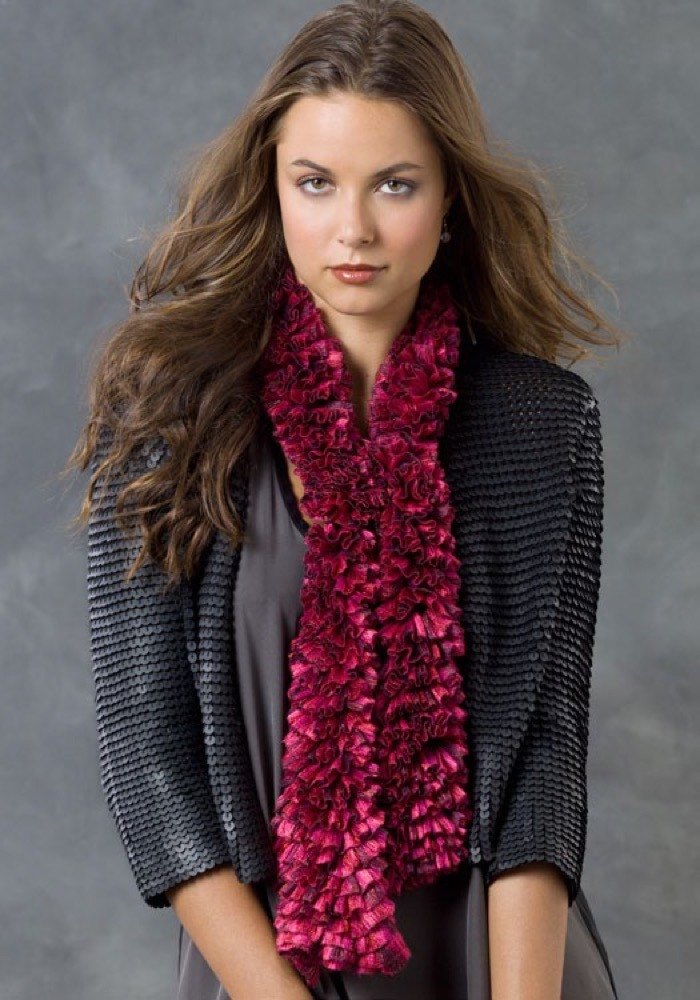 ribbon scarf pattern