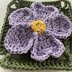 Anemone (Windflower) Granny Square