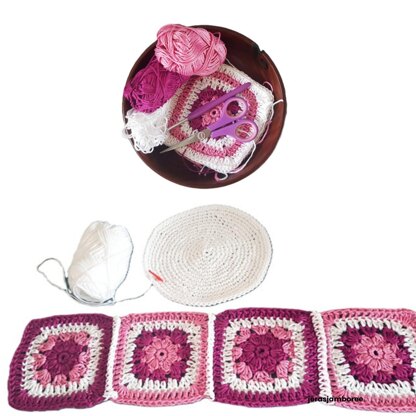 Raspberry Ripple Bucket Hat