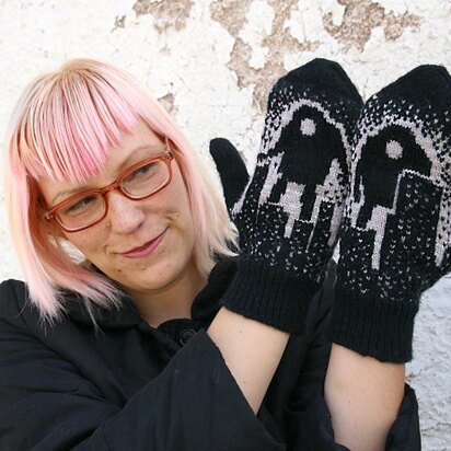 Robots vs. Downtown - knitting pattern