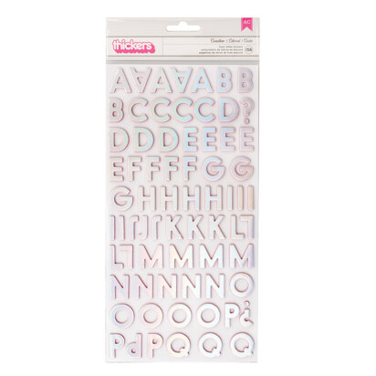 Pink Paislee Thickers Summer Lights Alpha Thickers (158 Piece)
