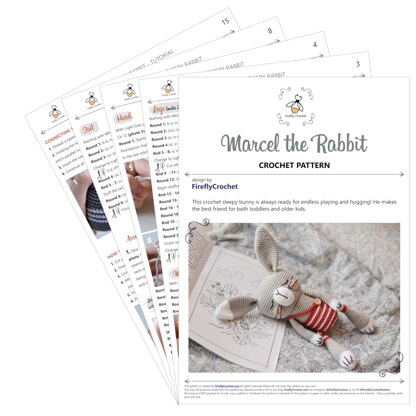 Marcel the Rabbit Crochet Pattern