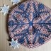 Mosaic Snowflake Beret