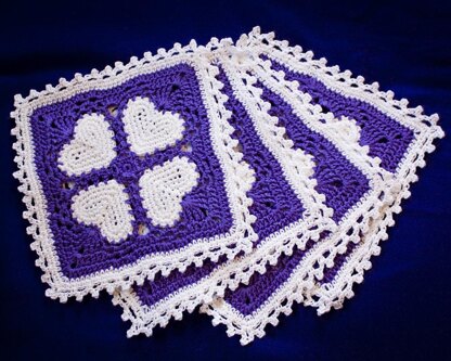 Country Hearts Coasters