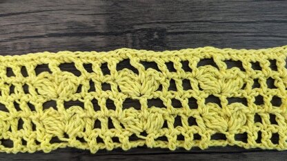 Canary Yellow Butterfly Crochet Top