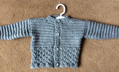 Grey Sparkle Sweet Baby Cardigan