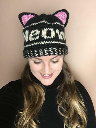 Meow! Kitty Beanie