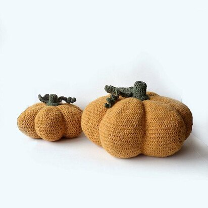 Pumpkin Crochet Pattern Set, Pumpkins