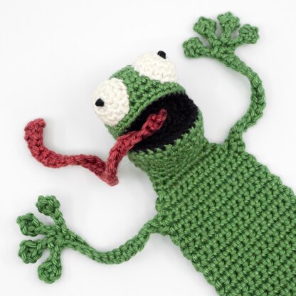 Frog Bookmark Crochet Pattern
