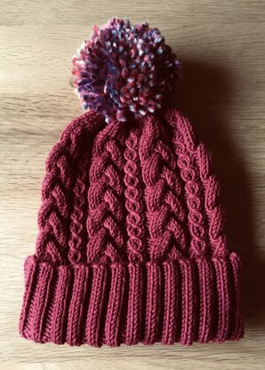 Cabled hat