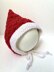 Pattern: pixie baby hat, christmas hat, elf hat, bonnet hat