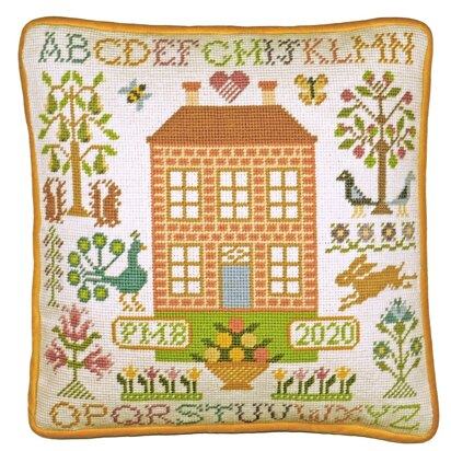 Bothy Threads Orchard House Tapestry Cross Stitch Kit - 14 x 14in