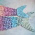 Rainbow Sparkle Mermaid Blanket